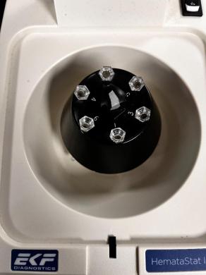 Separation Technology HemataStat II Benchtop Centrifuge for Clinical Diagnostics-cover