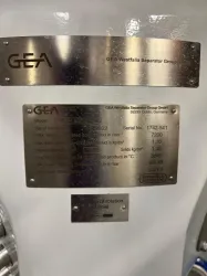 GEA CFI-100-01-472 Industrial Process Centrifuge for Bioprocessing, 2 of 4