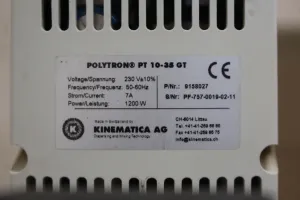 Kinematica Polytron PT 10-35 GT Homogenizer, 2 of 2