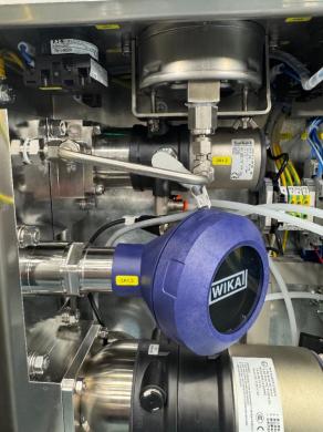 Burkert Fluid Control Systems Processing Miscellaneous Control Panel with Pressure Gauge-cover