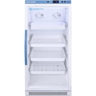 Accucold ARG8MLDR 8 Cu.Ft. Upright Laboratory Refrigerator with Glass Door and Removable Drawers-cover