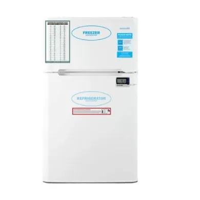 Accucold AGP34RFADA 19" Wide ADA-Compliant General Purpose Refrigerator-Freezer with Digital Thermostat