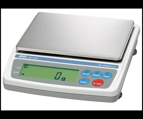 A&D EW-12Ki Precision Triple Capacity Balance-cover