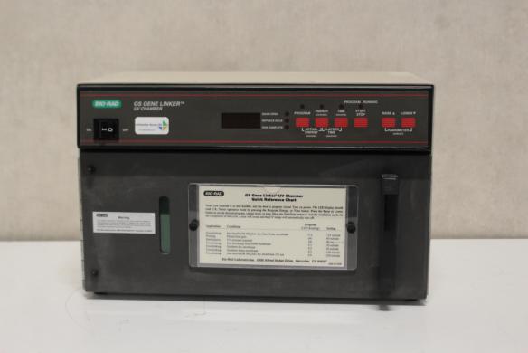 Bio-Rad GS Gene Linker UV Chamber for Nucleic Acid Crosslinking-cover