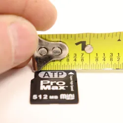 512MB MiniSD Flash Memory Card for Portable Devices and Scanners, 3 of 5