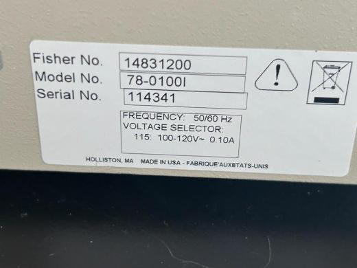 Fisher Scientific Syringe Pump Model 78-0100I with Digital Volume Control-cover