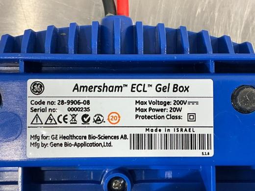 GE Healthcare Amersham ECL Gel Box for Electrophoresis, Max 200V-cover
