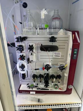 GE Healthcare AKTA pure FPLC System for Protein Purification and Chromatography-cover