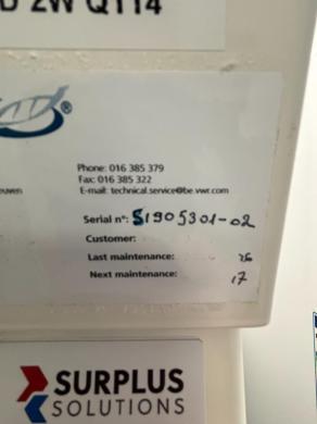 Telstar BioVanguard Greeline Class II Biological Safety Cabinet-cover