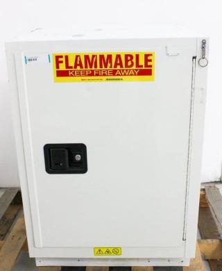 Justrite 8825272S 15 Gal Acid Corrosive Safety Storage Cabinet with ChemCor Coating-cover