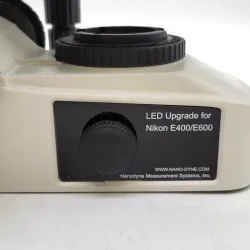 Nikon Eclipse E400 Compound Microscope with LED Illuminator and 100x Oil Objective, 6 of 7