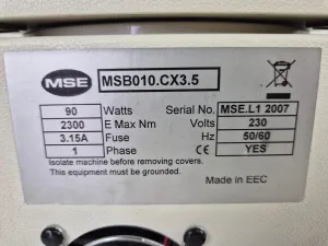 MSE MSB010 Micro Centaur Plus Centrifuge, 4 of 5