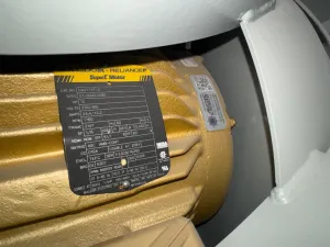 Baldor EM3774T-G SuperE High-Efficiency Industrial Electric Motor with Integral Fan, 3 of 3