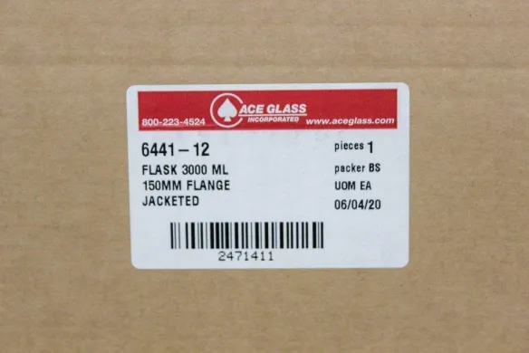 Ace Glass Process Scale-Up System Set 120V USA (4 Cases) 35x24x15 in 50.4 lb