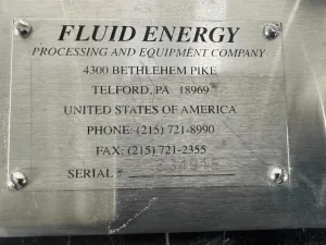 Fluid Energy Aljet Jet Mill Base and Controller Assembly for Laboratory Powder Milling, 2 of 4