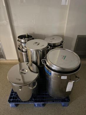 Eagle Stainless Steel Laboratory Pots Model CH-145 and S-49-cover