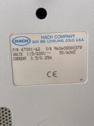 Hach 2100AN Laboratory Turbidimeter with iDP 460 Printer, 4 of 4