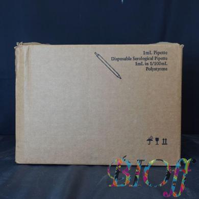 Biolamo Disposable Plastic Pipette II, 1 mL, γ-sterilized, PS material-cover