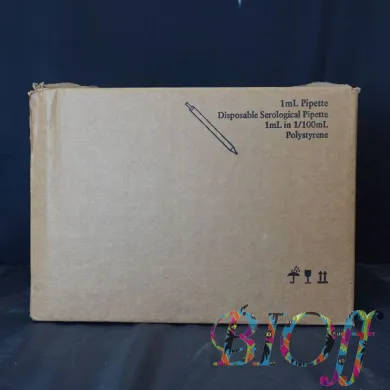 Biolamo Disposable Plastic Pipette II, 1 mL, γ-sterilized, PS material