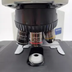Olympus BX41 Microscope with Front to Back Bridge and Fluorite Objectives for Pathology/Mohs, 4 of 7