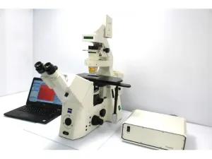 Zeiss Axiovert 200m Inverted Motorized Fluorescence Phase Contrast Microscope, 2 of 19