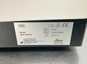 Leica RM2125 RTS Manual Rotary Microtome for Precision Tissue Sectioning, 10 of 10