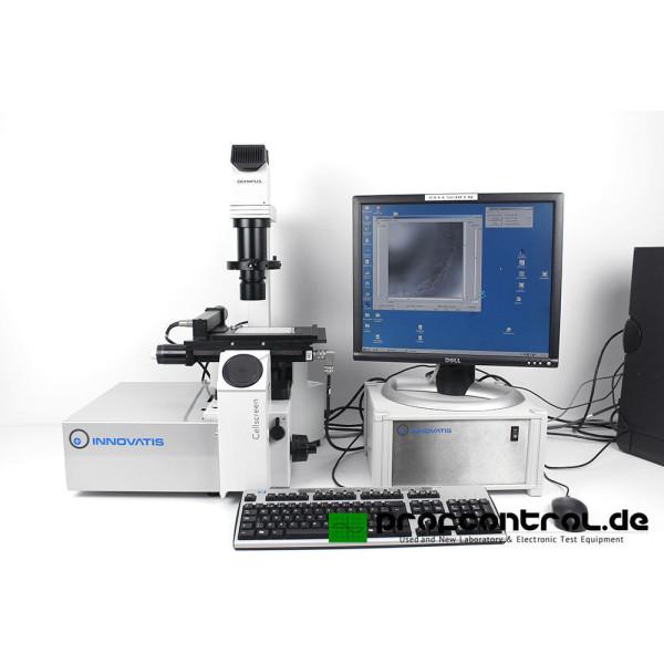 Innovatis CellScreen Cell Counting System with Olympus IX50