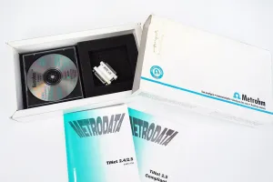 Metrohm Metrodata TiNet 2.5 Titration Software CD with Dongle 6.6012.095 6.2145.060, 4 of 6