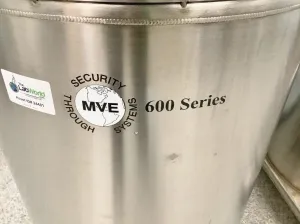 MVE Cryogenics MVE Series Liquid Nitrogen Dewar for Cryogenic Sample Storage, 10 of 11