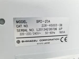 Shimadzu HPLC System with SIL-20A Autosampler and SPD-20AV PDA Detector, 11 of 37