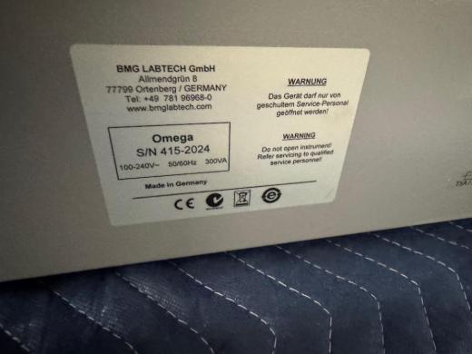 BMG Labtech FLUOstar Omega Microplate Reader-cover