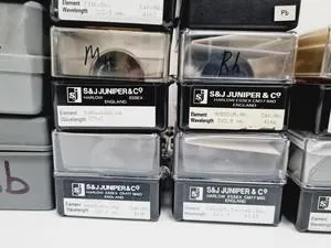 Lot of 46 Hollow Cathode Lamps from Various Brands, 9 of 34