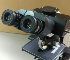 Olympus BX50 Microscope with Super Wide Trinocular Head and Plan Apochromat Objectives, 9 of 11