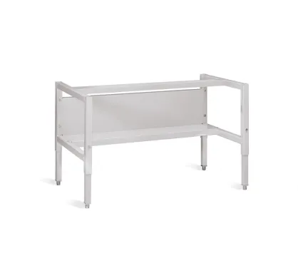 Model 3730500 Adjustable Height Stationary Telescoping Base Stand Assembly for Biosafety Cabinets