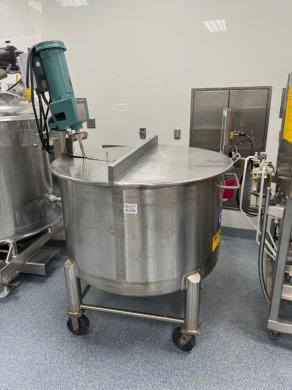 Precision Stainless Steel Mixing Tank with Lightnin Mixer Motor, Model 2120-5-cover