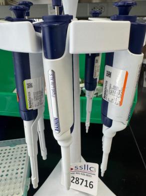 Rainin Pipet-Lite XLS Single Channel Pipettes - Quantity 7-cover