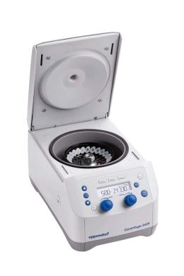 Eppendorf 5425 Centrifuge w/ FA-24x2 Fixed Angle Rotor-cover