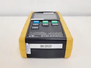Lutron BTM-4208SD 12-Channel Temperature Recorder for Laboratory Data Logging, 2 of 18