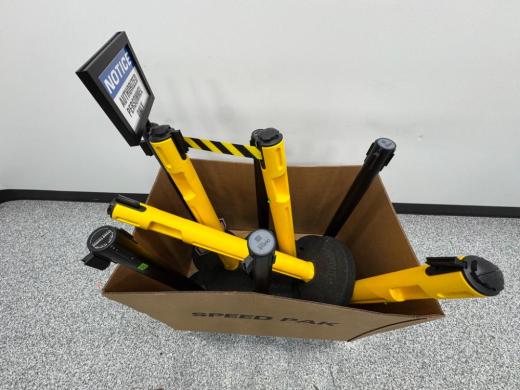 Retractable Belt Stanchions Quantity 9-cover