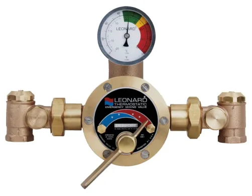 Leonard TM-600-LF Thermostatic Mixing Shower Valve with ECO-MIX DURA-trol at 140°F