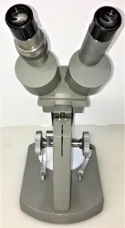 Precision Optics Lumex Binocular Stereo Microscope with Wooden Case, 4 of 8