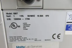 Thermo Scientific Steri-Cult CO₂ Humidity-Controlled Cell Culture Incubator Model 3307 / 3310, 20 of 24