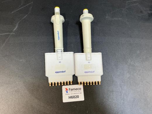 Eppendorf Manual Adjustable Volume Micropipettes Set (x2)-cover