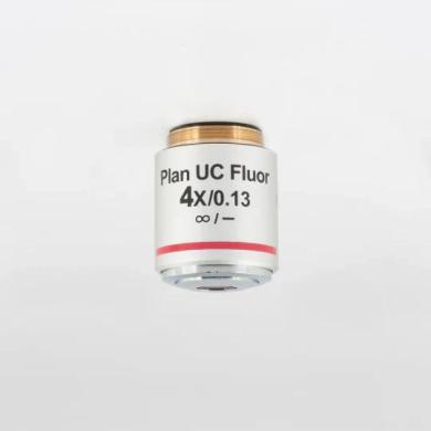 MOTIC CCIS Plan FLUOR 4X/0.13 Fluorescence Microscope Objective with 17.3mm WD-cover