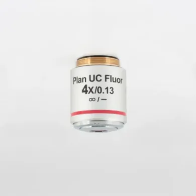 MOTIC CCIS Plan FLUOR 4X/0.13 Fluorescence Microscope Objective with 17.3mm WD