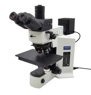 Olympus BX51M Metallurgical Microscope with Polarization & DIC