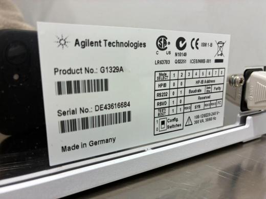 Agilent 1100 Series Autosampler G1329A for High-Performance Liquid Chromatography-cover