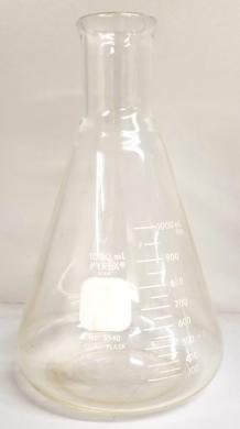 Corning PYREX 5340 & Kimble KIMAX 27060 Heavy Wall 1L Filtration Flasks with Sidearm-cover