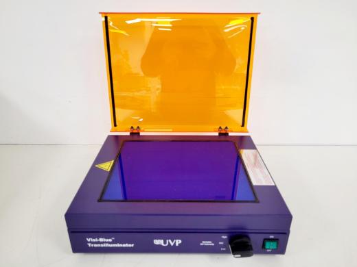 UVP Visi-Blue Transilluminator Type VB-26 Lab-cover