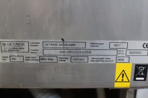 Getinge Anti-Siphon System for Sterilizer Wastewater, 3 of 3